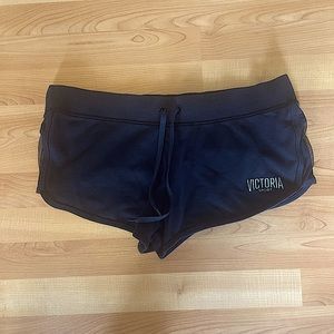 Victoria’s Secret Sport shorts with mesh side detail L